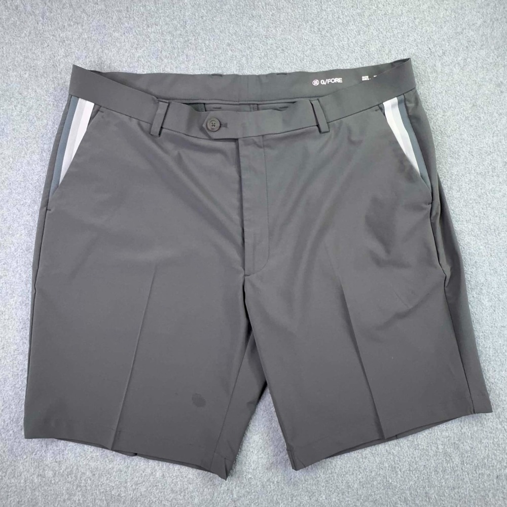 G/FORE Maverick Hybrid 9" Golf Shorts Men's Size 38 Gray Athletic Performance